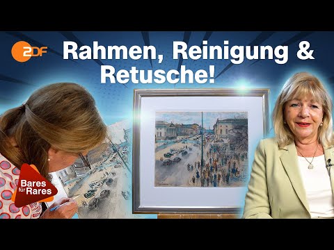 Berliner Boulevard: Elke lässt Gemälde von Paul Paeschke auf Hochglanz polieren | Bares für Rares