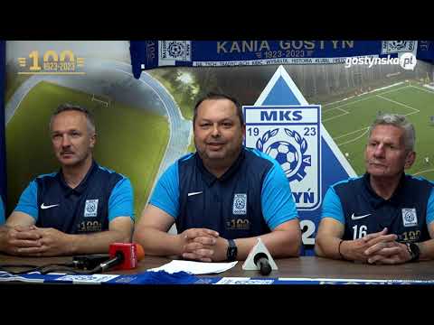Konferencja prasowa Komitetu Organizacyjnego 100-lecia MKS Kania Gostyń - www.gostynska.pl