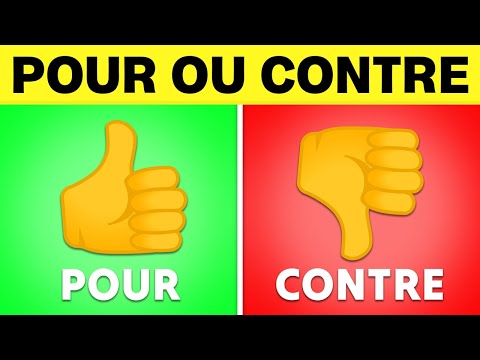 Es-tu POUR ou CONTRE...? Le JEU des DÉBATS !