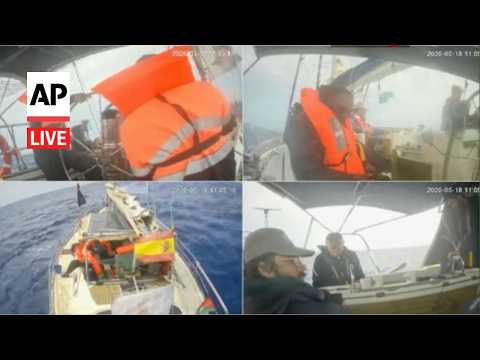 LIVE: Gaza flotilla view as Israeli troops intercept ships trying to breach blockade