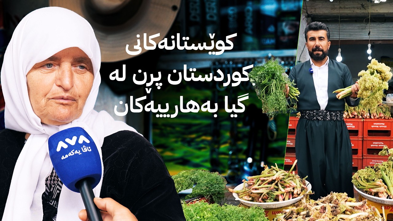 ڤیدیۆ | ژیانتان ئاڤا؛ باسی گرنگی گیا بەهارییەکان لای هاونیشتیمانییان دەکات