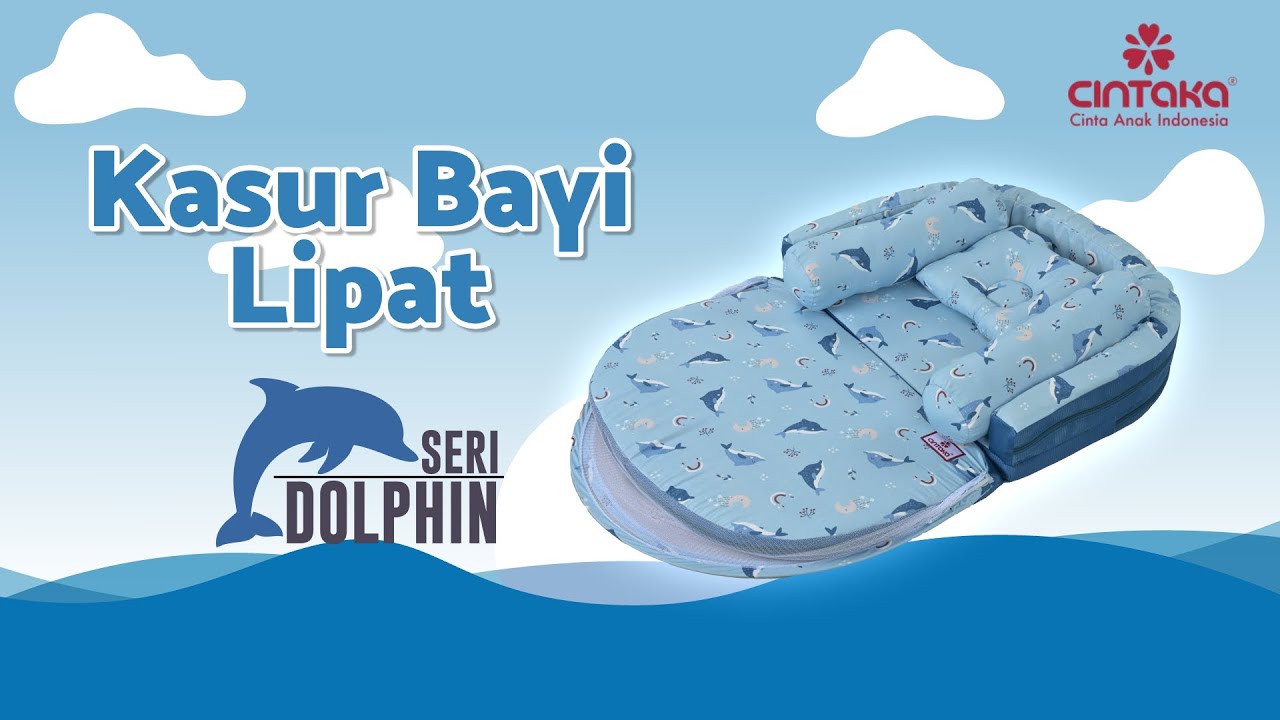 Kasur Bayi Lipat Dolphin Series CBK3741