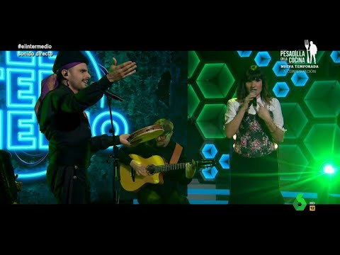 Rozalén y Rodrigo Cuevas interpretan 'Te quiero porque te quiero' en el plató de El Intermedio