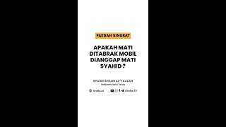 Download lagu A Person Hit by a Car and Dies. Is It Considered Martyrdom? - Sheikh Salih Al-Fawzan #shorts #death mp3