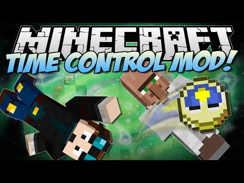 Minecraft | TIME CONTROL MOD! (Slow Motion, Super Speed and The Matrix!) | Mod Showcase