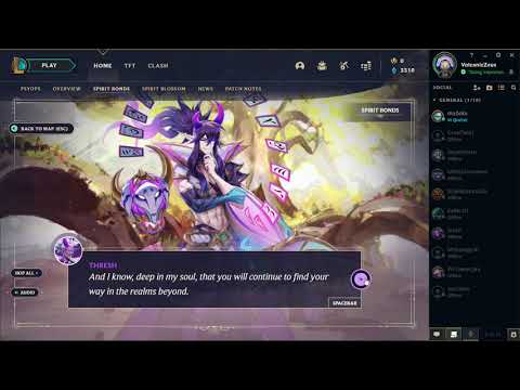 Spirit blossom thresh ending And petal interaction