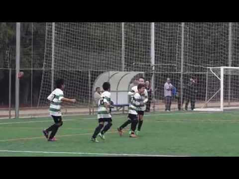 U.E.Sants Alevin "F" vs Brafa - gol Pau