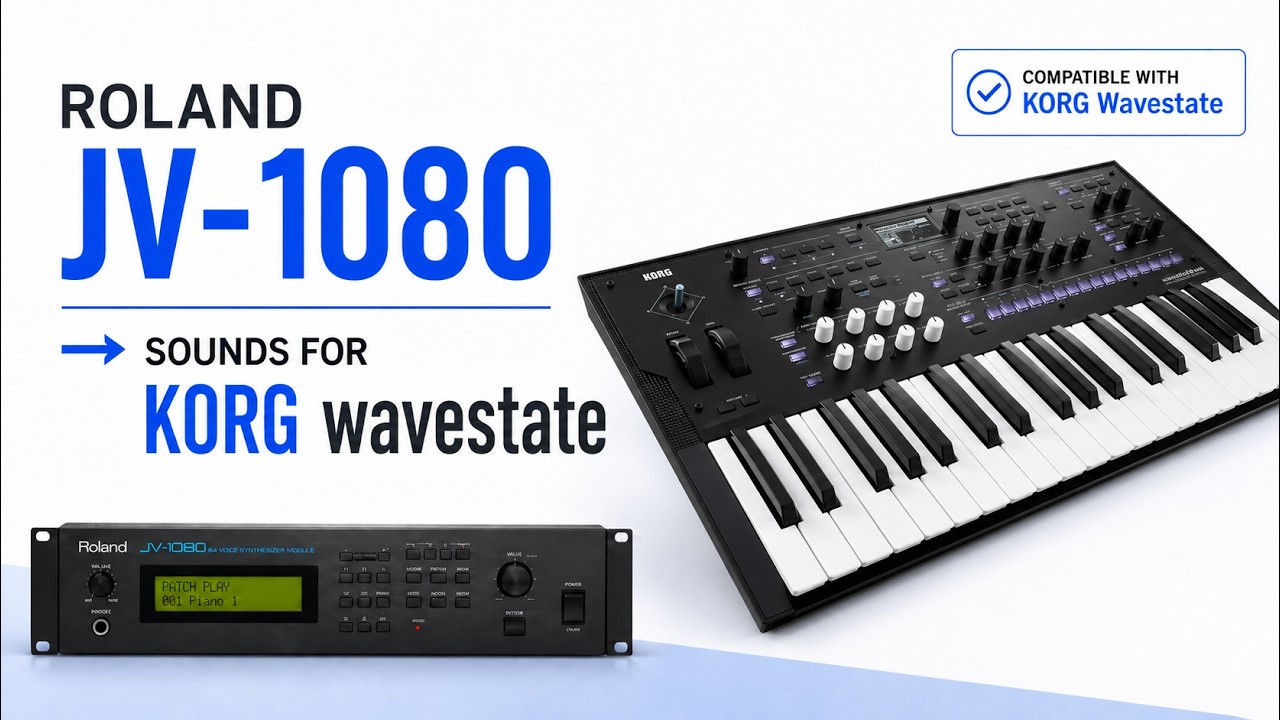FPL068 - Vintage Synth JV Edition - Korg Wavestate ( 52 performances ) - Video Preview 1