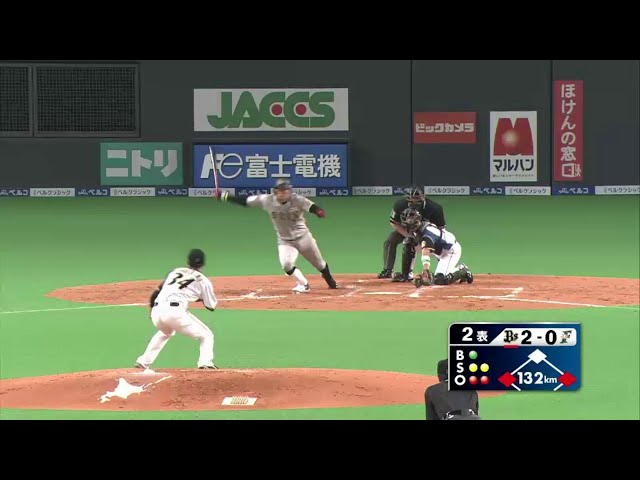 バファローズ・糸井 タイムリー安打で貴重な追加点!! 2014/3/28 F-Bs