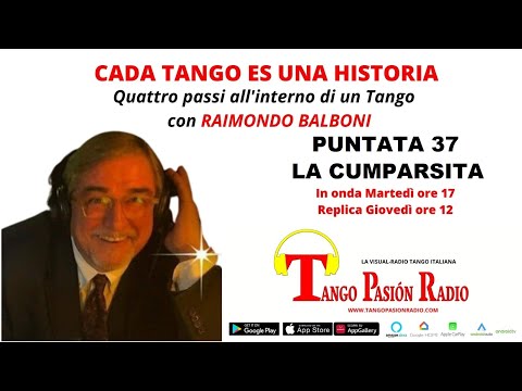 LA CUMPARSITA -  Cada Tango Es Una Historia  su TANGO PASIÓN RADIO