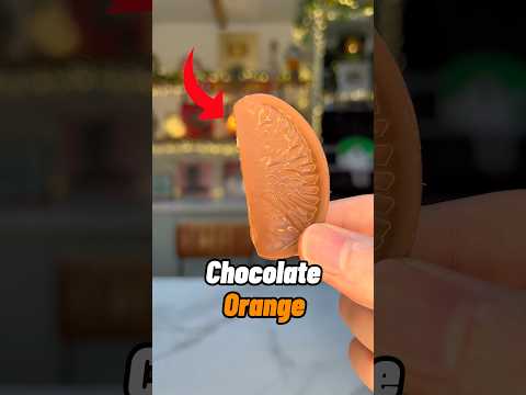 Trying Chocolate Orange
