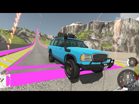 Car JUMP Arena Ep.5 🚗 BeamNG drive - Car Jump and Crash | Game Video Clips (GVC)