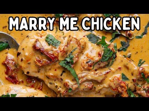 EASY MARRY ME CHICKEN RECIPE | How To Make Marry Me Chicken