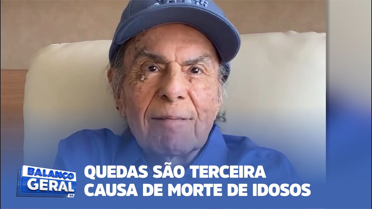 QUEDAS SÃO TERCEIRA CAUSA DE MORTE DE IDOSOS