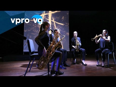 Teaser 13/3/16 Jasper van 't Hof, Ebonit Saxophone Quartet,  Ob-literate