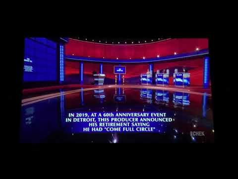 Final Jeopardy, “The Music Biz” - Cory Barger Day 2 (9/15/20)