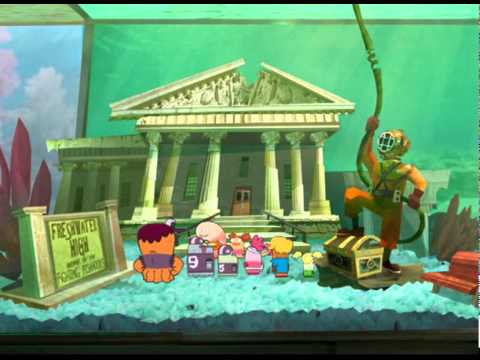 Akwalans - Poranek pod wodą w Disney Channel