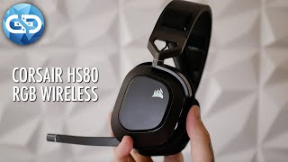 ENDLICH EIN GUTES WIRELESS HEADSET MIKRO - Corsair HS80 RGB Wireless REVIEW