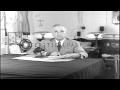 President Harry S. Truman reads prepared speech after dropping of atomic bomb on ...HD Stock Footage