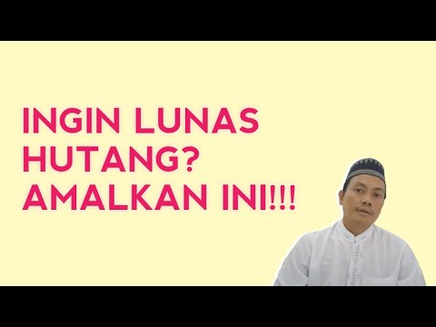 LUNAS HUTANG DENGAN ISTIGHFAR