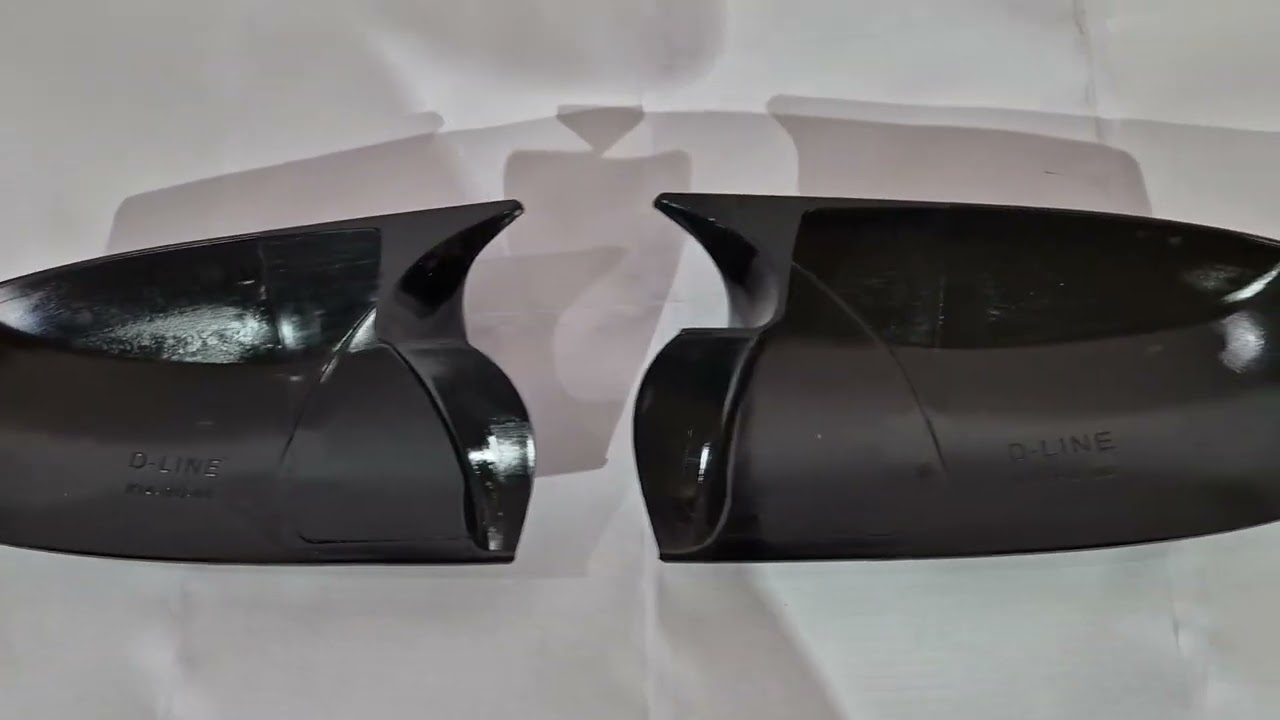 Накладки на дзеркала BMW-Style (2005-2009, 2 шт) Video 1