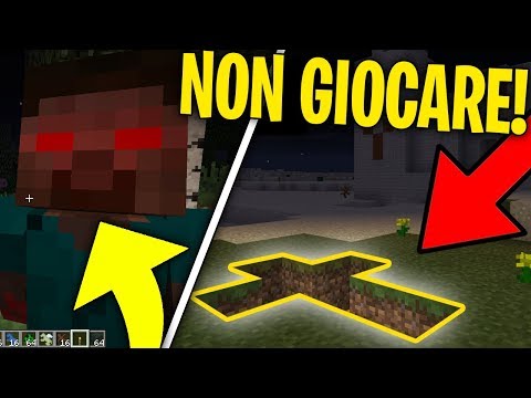 NON PROVARE A GIOCARE IN QUESTO MONDO! Herobrine Avvistato | Minecraft ITA Seed