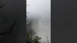 preview picture of video 'Unchali waterfall with during fog at Gokarna,India'