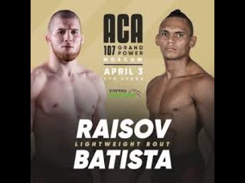 Yusuf Raisov vs Raimundo Batista full fight