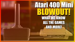 Atari 400 Mini -BLOWOUT! All the Games and More.