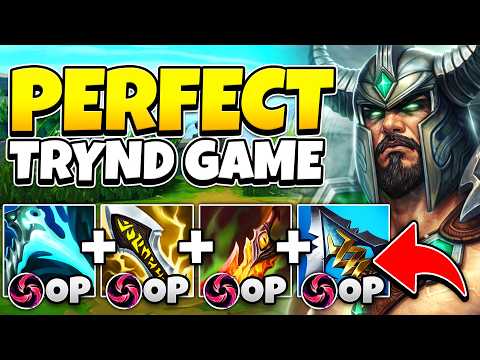 THIS IS WHAT A TEXTBOOK TRYNDAMERE CARRY LOOKS LIKE! - Rank 1 Tryndamere