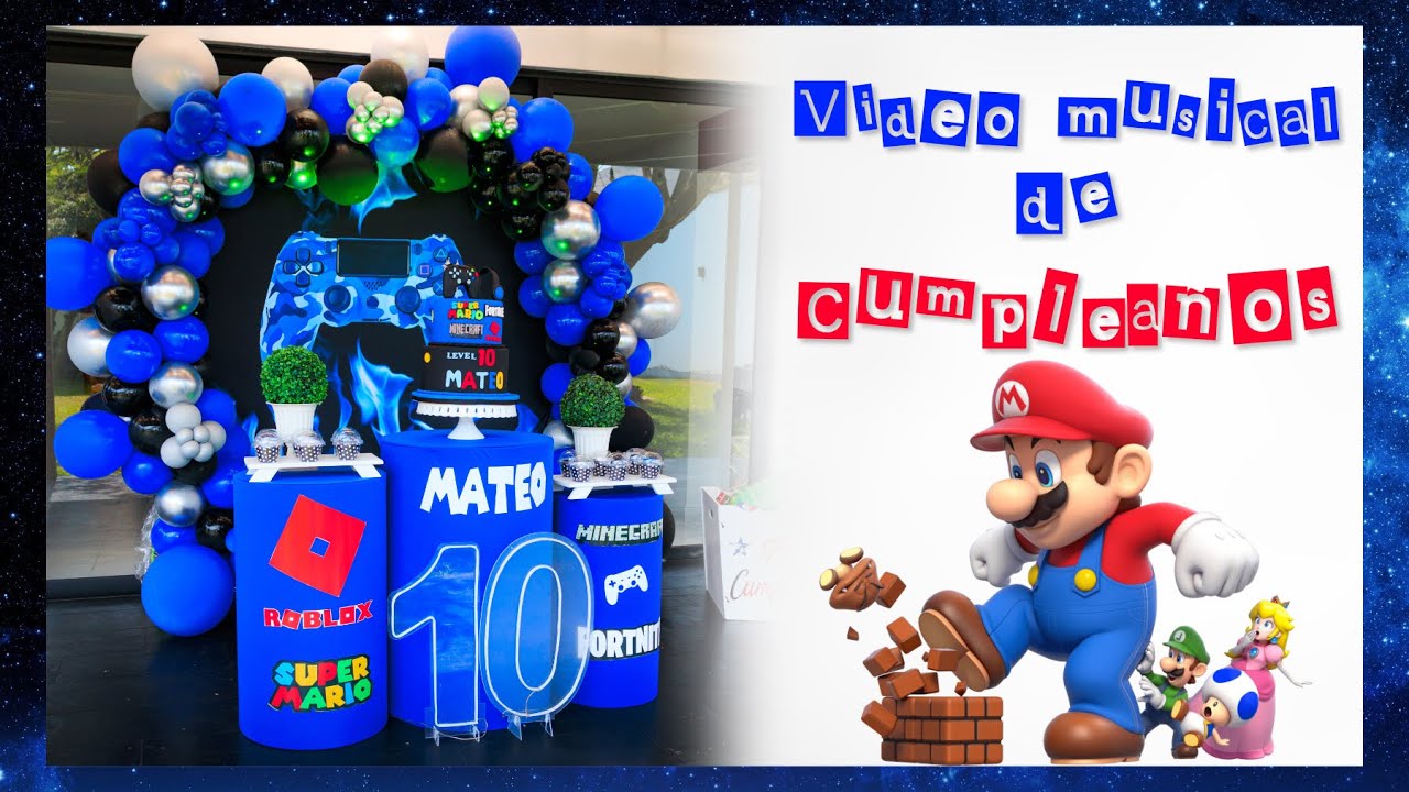 Video musical de cumpleaños