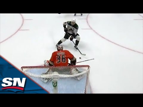 Clayton Keller Sent On Breakaway And Beats John Gibson With Slick Move