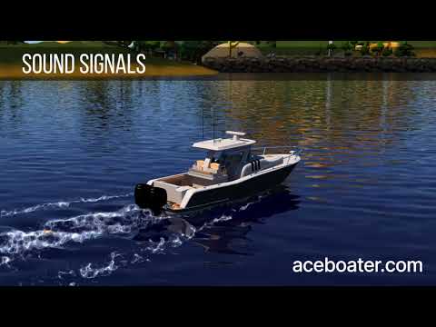 Sound signals between boats