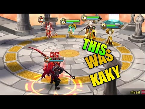 This is my friends Kaki in action :) (Summoners War)