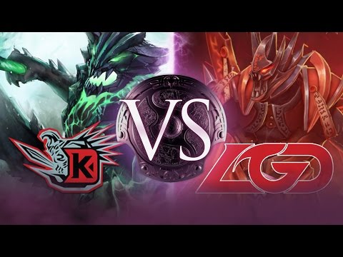 Dota 2: DK vs. LGD Game 2 - The International 2014 - TI4