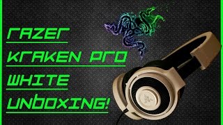 Video thumbnail for Razer Kraken Pro White edition unboxing by DaveDTech1