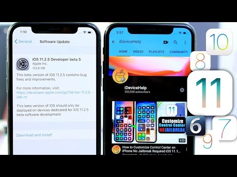 iOS 11.2.5 Beta 5 | Apple Downgrading Party iOS 6, 7, 8, 9 & More