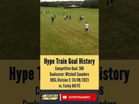 Hype Train FC Goal History: Goal 386 #shorts #football #soccer #veo #footballshorts #fyp #goals