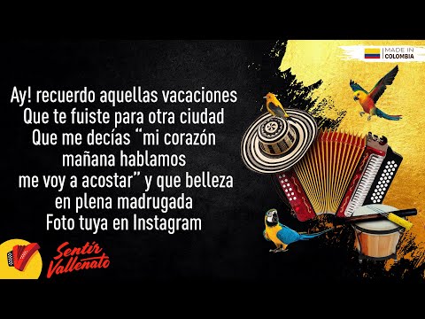 Piérdete, Peter Manjarrés & Sergio Luis Rodríguez, Video Letra - Sentir Vallenato
