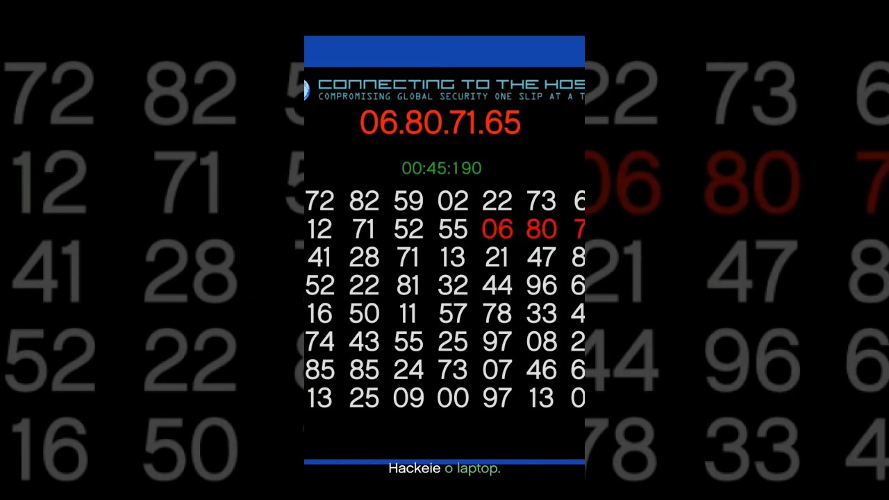 Como resolver o Hack dos números rapidamente e sem esforço? #gtavonline #gtav #gta