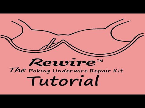 Bra Underwire Repair Kit Tutorial
