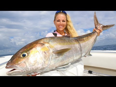 I DEFEATED This GIANT AMBERJACK! Hardest Fight of the Year!