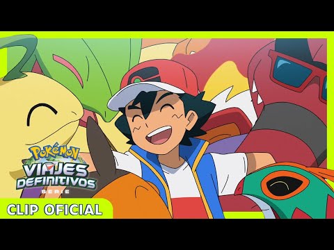 ¡Ash y sus Pokémon se vuelven a reunir! | Serie Viajes Definitivos Pokémon | Clip oficial