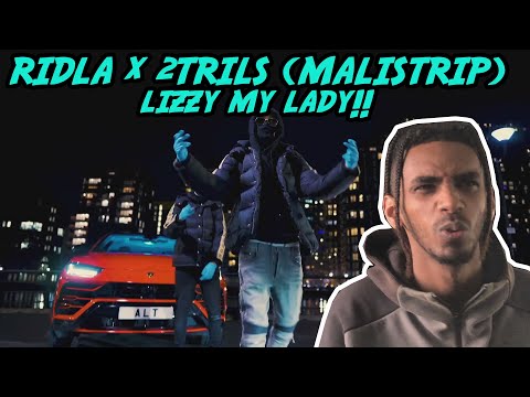 BULLIES!! Ridla X 2Trill (MaliStrip) - Lizzy My Lady (Music Video) | Pressplay RAECTION!!