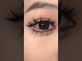 Super Easy Eye Makeup For Puffy Double Eyelids Eyeliner Lash Tricks Ytshorts Youtubeshorts