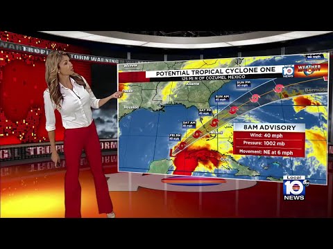 Potential Tropical Cyclone One: 8 a.m. Friday advisory