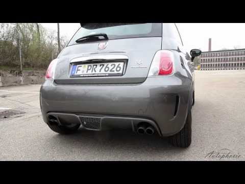 Fiat 500 Abarth "595 Competizione" Standing Start TTC off/on Record Monza Exhaust
