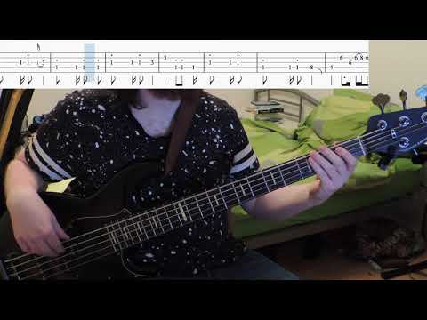 Free Nationals - Time (Bass cover TABS + SHEET)