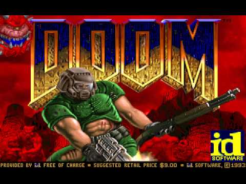 Doom music - The Imp's Song (E1M2) (PC-AdLib)