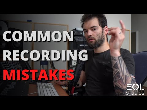 Heavy Metal Music Production - Common Mistakes When Recording at Home